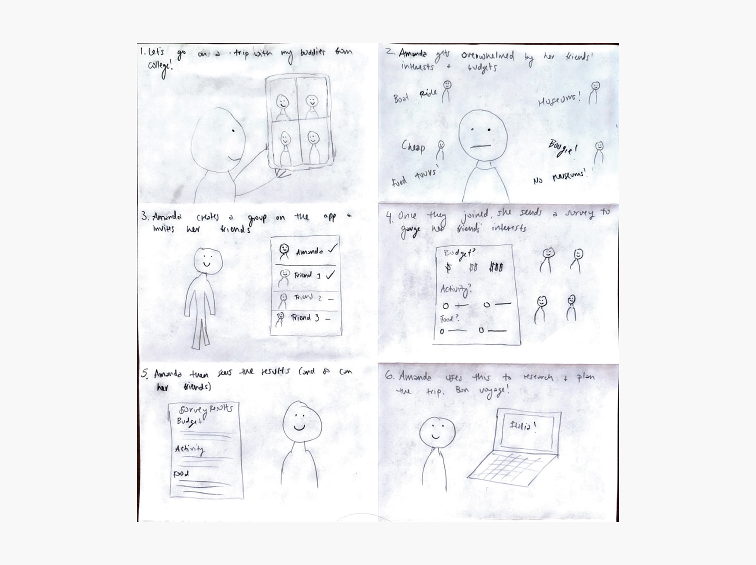 Storyboard - Amanda